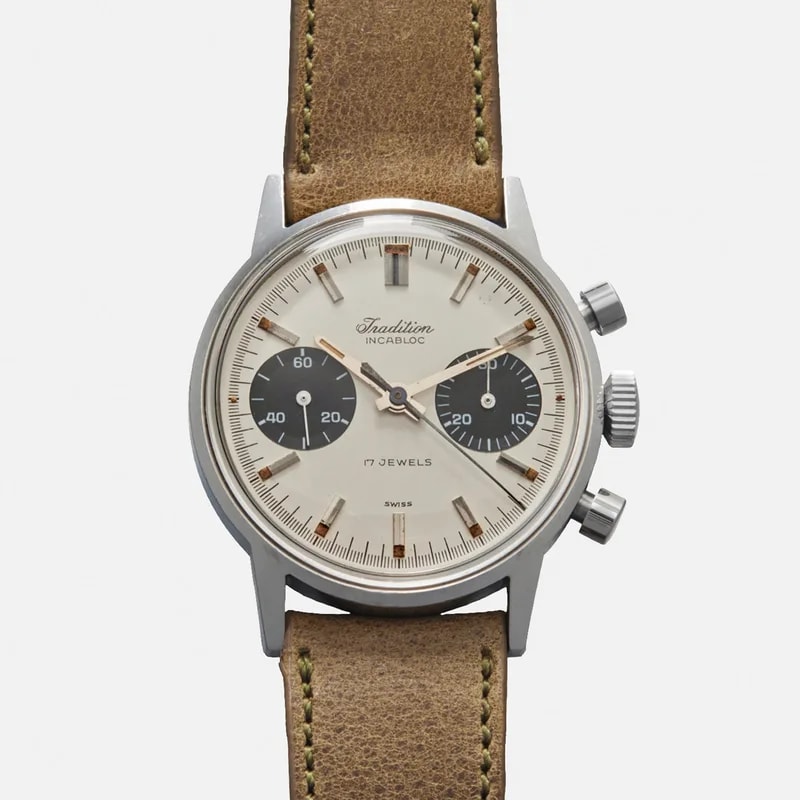 Tradition — 1960s Tradition Chronograph Ref. 7723 By Heuer for Sears, Roebuck and Co. — Watch — resale
