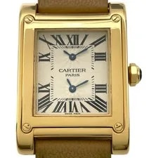 Cartier — Cartier Tank Asymptote W1534251 Ivory 18K Gold Manual Winding #OK106 — Watch — resale