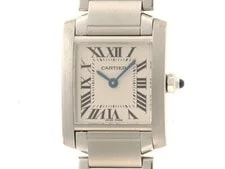 Cartier — Cartier Tank Française SM W51008Q3 20.3mm Silver Dial Quartz With Box #DW1770 — Watch — resale