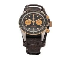 Tudor — Tudor Black Bay Chrono S&G 41mm Auto 79363N Black Dial Leather — Watch — resale