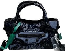 Balenciaga — Authentic Balenciaga City & Graffiti — Handbag — resale