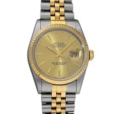 Rolex — Rolex Datejust 36 16233 36mm Stainless Steel Champagne #WW1806 — Watch — resale
