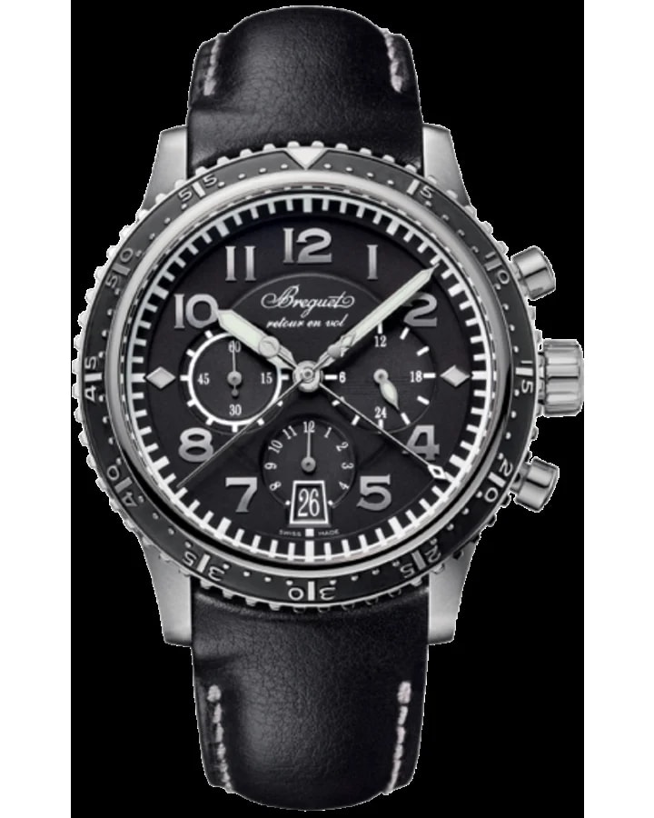 Worldofluxuryus — Breguet Type XX - XXI - Xxii Flyback Chronograph Titanium — Watch — resale