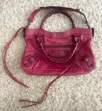 Balenciaga — Balenciaga the First Classic Motorcycle W/ Strap No Mirror — Handbag — resale