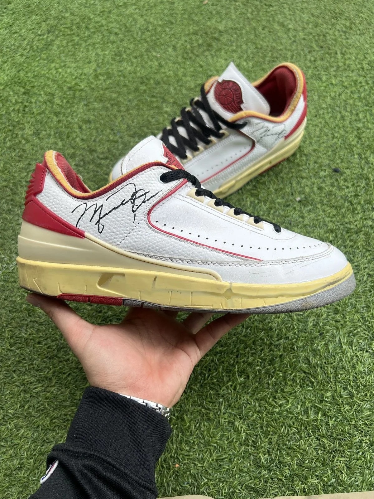 Off-White — Off-white X AJ2 Low Retro Varsity -106 — Sneaker — resale