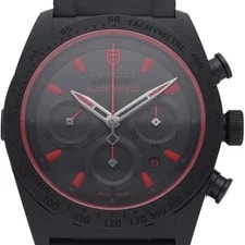Tudor — Tudor Fastrider Black Shield 42mm 42000CR Ceramic / Rubber mensWatch Black — Watch — resale