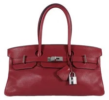 Hermès — Hermes Rubis JPG Birkin 42 PHW — Handbag — resale