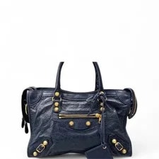 Balenciaga — Balenciaga Mini City Dark Arena (sa061626a0r) — Handbag — resale
