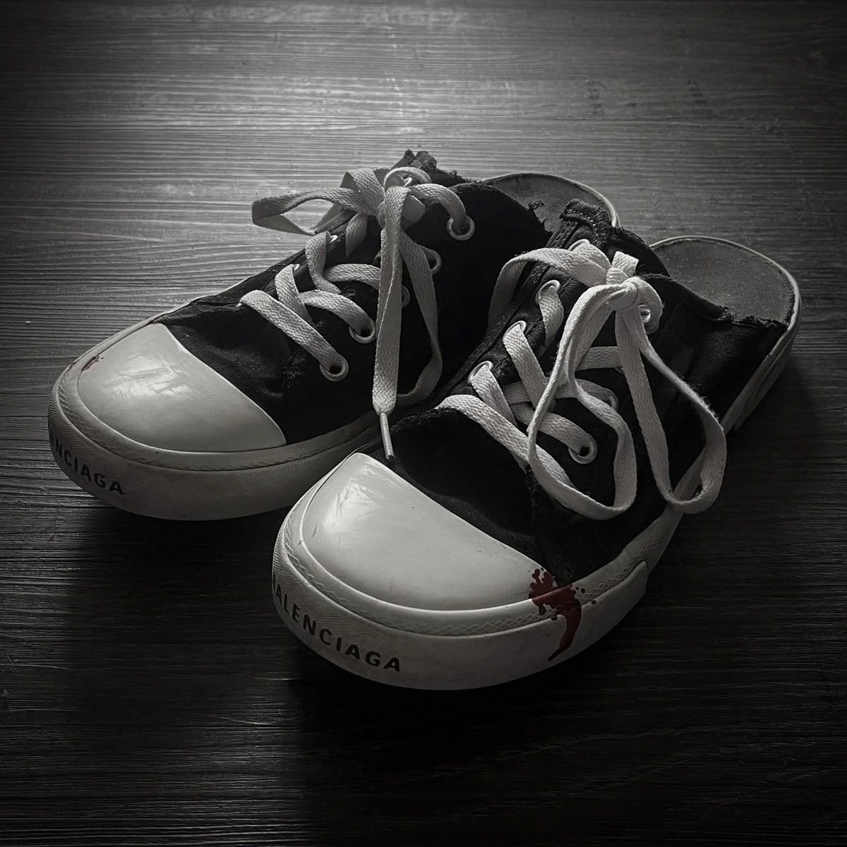 Balenciaga — Balenciaga Paris Mules *Reserved FOR Daniel* — Sneaker — resale