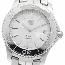 Tag Heuer — TAG Heuer Link WJ1111-0 Quartz Steel Date Good Condition From Japan — Watch — resale