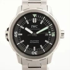 IWC — IWC Aquatimer IW329002 SS AT Black Dial 2 Extra Links — Watch — resale