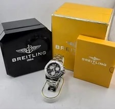 Breitling — Breitling Colt Chrono Quartz Black Dial Gents Stainless Steel 41mm A73380 — Watch — resale