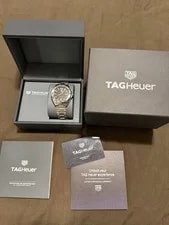 Tag Heuer — TAG Heuer Formula 1 WAZ1112 Stainless Steel Quartz Black Dial Made 41 Mm — Watch — resale