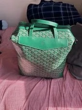 Goyard — Goyard Pattern Backpack With Double Handles & Adjustable Straps — Handbag — resale