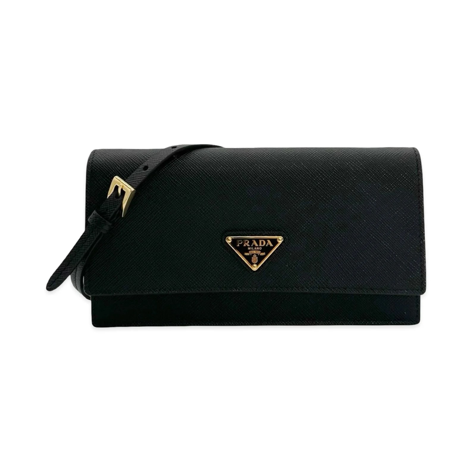 Luv Luxe Scottsdale — Prada Flap Wallet on A Strap — Handbag — resale