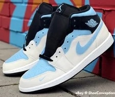 Air Jordan — Size 14 - Air Jordan 1 SE Mid Chill — Sneaker — resale