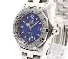 TAG Heuer — ▶️Tag Heuer Professional 2000 WK1316-0 Quartz Blue Dial Date ’s Japan — Watch — resale