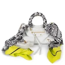 Balenciaga — 72556 Auth Balenciaga 2019 Classic City Nano Scarf — Handbag — resale