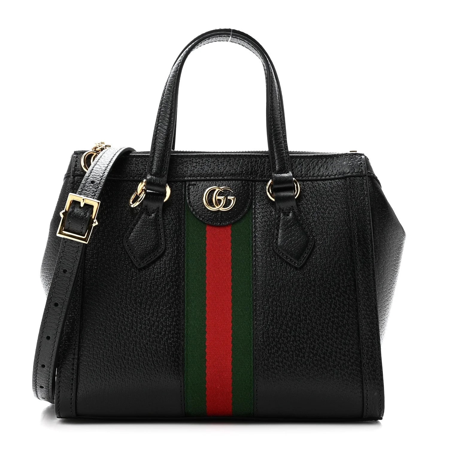 Gucci — Textured Web Small Ophidia — Handbag — resale