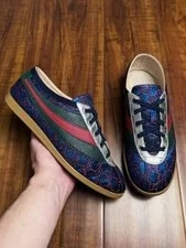 Gucci — Gucci Falacer Lurex GG Monogram Gum - Size 8G 8.5US — Sneaker — resale