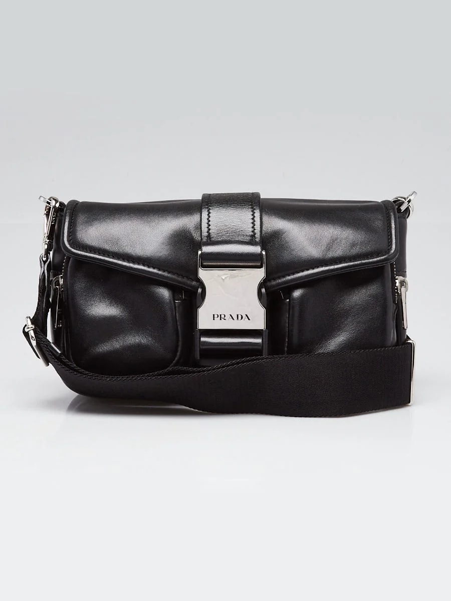 Prada — Prada Logo Buckle - 1BD295 — Handbag — resale