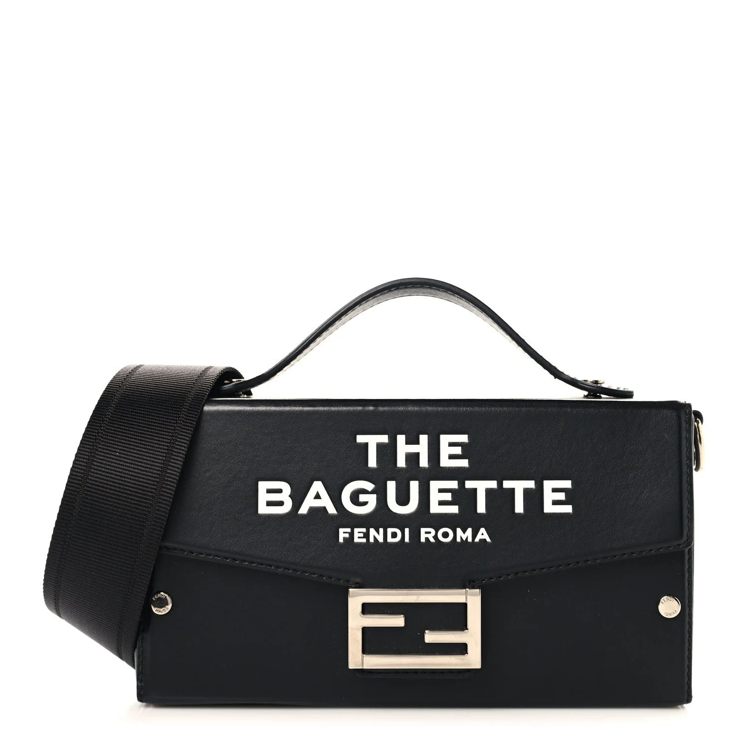 Fendi — X Marc Jacobs Logo Baguette Soft Trunk — Handbag — resale
