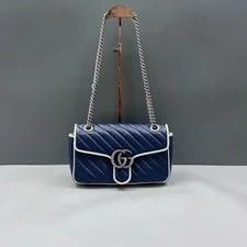Gucci — Gucci GG Marmont Chain Crossbody Auth — Handbag — resale