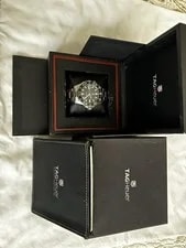 Tag Heuer — Tag Heuer Aquaracer WAJ1110.BA0871 Black Swiss Quartz 500M Sports Steel — Watch — resale