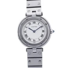 Cartier — Cartier Santos Vendôme SM 26mm Stainless Steel White Dial 8192 — Watch — resale