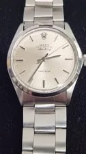 Rolex — Rolex Air King Precision Stainless Steel Silver 34mm 5500 Oyster — Watch — resale