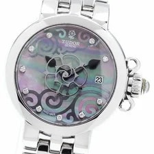 Tudor — Tudor Clair de Rose Date 10P Diamond Automatic From Japan — Watch — resale