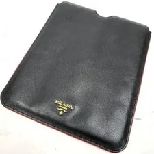 Prada — Excellent Condition Prada Tablet Case Studs Floral — Handbag — resale