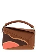 Loewe — Loewe Puzzle Small Edge Pecan/Parrot/ New & — Handbag — resale
