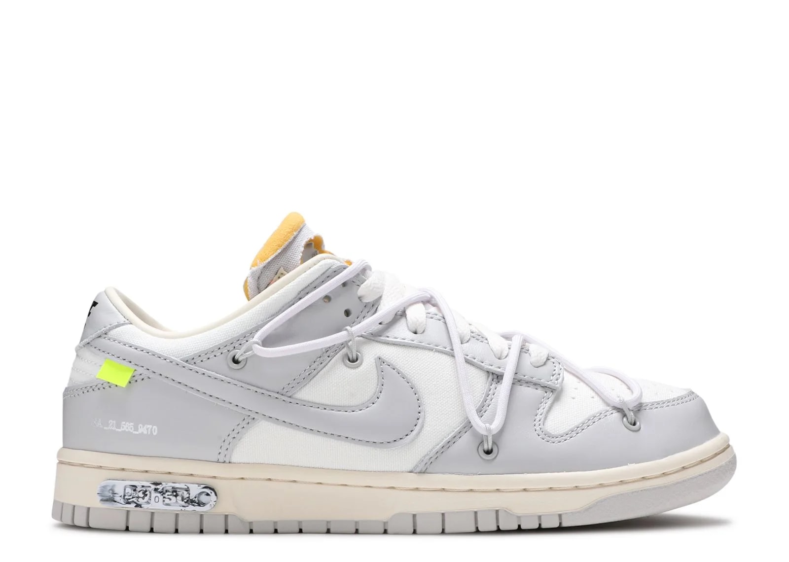 Off-White — Off-White X Dunk Low 'Lot 49 of 50' — Sneaker — resale