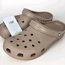 Crocs — NEW Crocs Classic Clog Slip on Latte Clogs Sandals — Sneaker — resale