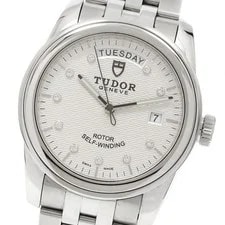 Tudor — Tudor Glamor Date Day 56000 10P Diamond Silver Dial Automatic Watch_952751 — Watch — resale