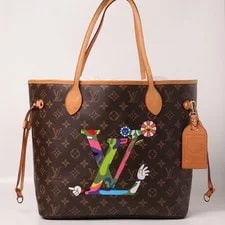 Louis Vuitton — Louis Vuitton Neverfull , Designed By Takashi Murakami — Handbag — resale