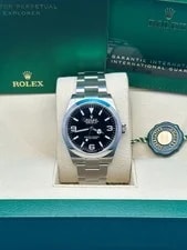 Rolex — Rolex 124270 2025 Black Dial — Watch — resale
