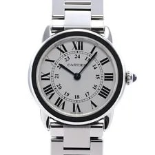 Cartier — Cartier Ronde Solo de W6701004 ' Silver Stainless Steel 29mm Silver — Watch — resale