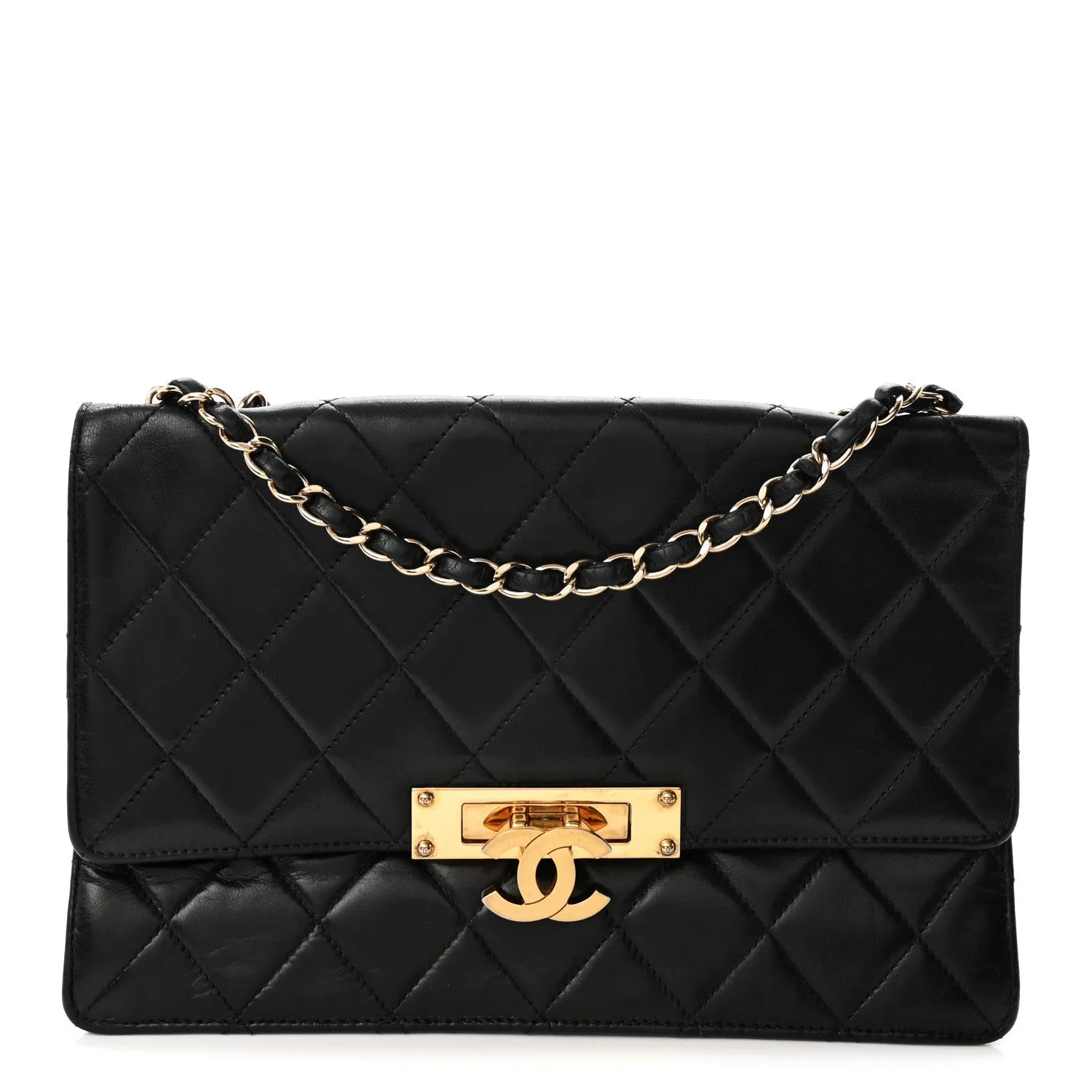 Chanel — Large Golden Class Flap — Handbag — resale