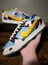 Nike SB — Nike SB Dunk Low Ben & Jerry's Chunky Dunky Cow Print -Color Size 10 ’s — Sneaker — resale