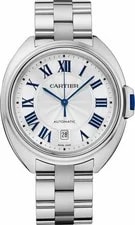 Cartier — Cartier Cle de 35mm WSCL0006 Stainless Steel — Watch — resale