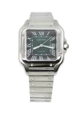 Cartier — Cartier Santos Medium Stainless Steel WSSA0061 — Watch — resale