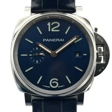 Panerai — Panerai Luminor DUO 42mm PAM01274 Blue Stainless Steel Automatic #OK887 — Watch — resale