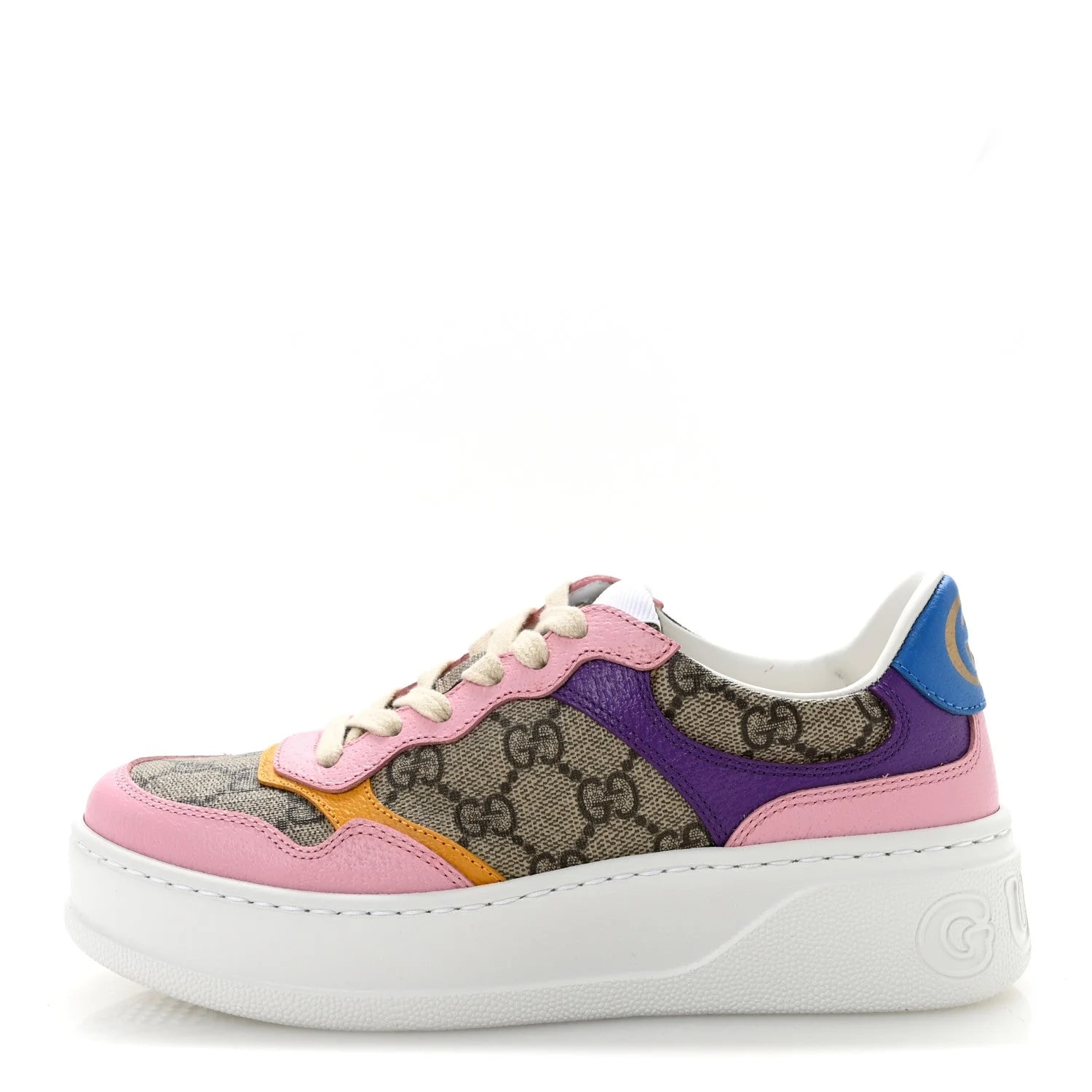 Gucci — Perforated Platform 55mm 35 Sugar Crop Shine — Sneaker — resale