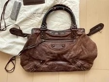 Balenciaga — Balenciaga the City Motorcycle Repair Needed W/Mirror — Handbag — resale