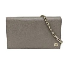Gucci — Gucci GG Marmont Chain Flap Wallet — Handbag — resale