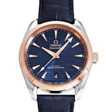 Omega — Omega Seamaster 220.23.38.20.03.001 Stainless Steel 38.0mm Blue Dial #YKW623 — Watch — resale