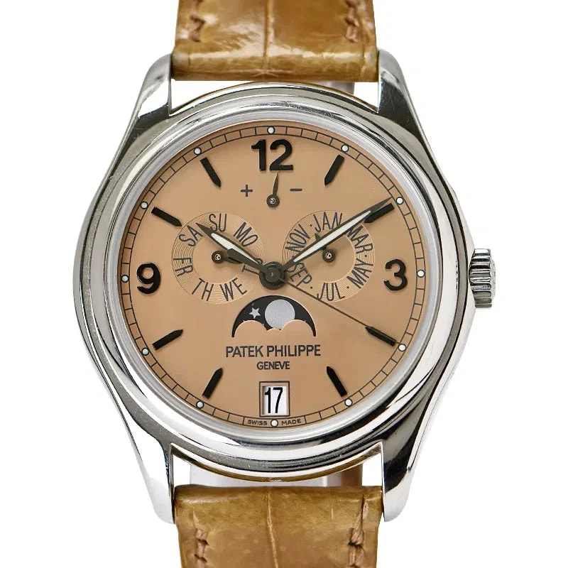 Worldofluxuryus — Patek Philippe Complicated Watches Annual Calendar Platinum — Watch — resale