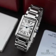 Cartier — Cartier Tank Must WSTA0055 - 2022, Box & Papers ‘Large’ Steel 33.7mm X 25.5mm... — Watch — resale